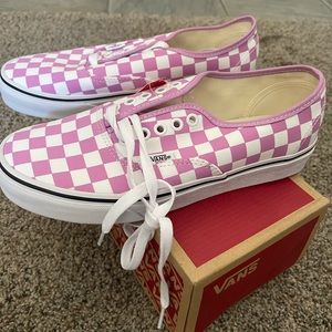 Vans Authentic Pink Checkered